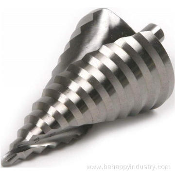 Metric Spiral Groove Step Drill Bit